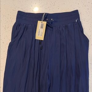 Ramy Brook Deep Blue Pleated Trousers